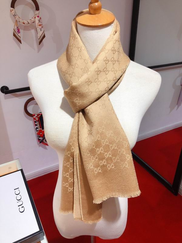 Gucci Scarf 38X180cm 100%羊绒 E080313